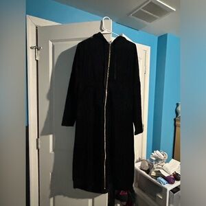 Meli Velour Hoodie Dress Size Small NWT